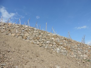 Soutènement viticole, Ampuis, Rhône