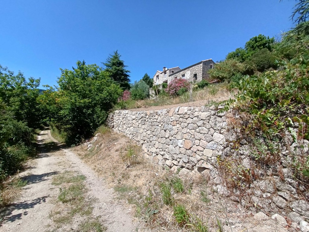 Mur St André de Majencoules, ent. E. Noulard