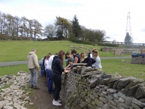 Dry stone walling