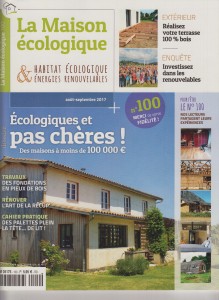 La maison écologique, août-septembre 2017