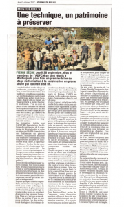 Le journal de Millau 5 oct 2017