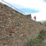 Mur de soutènement, Mas privé, Cévennes